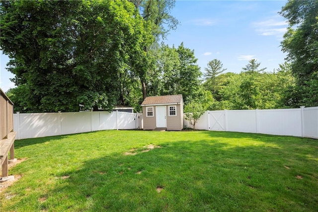 3560 Diamond Hill Rd, Cumberland, RI 02864 - fenced backyard with a storage unit
