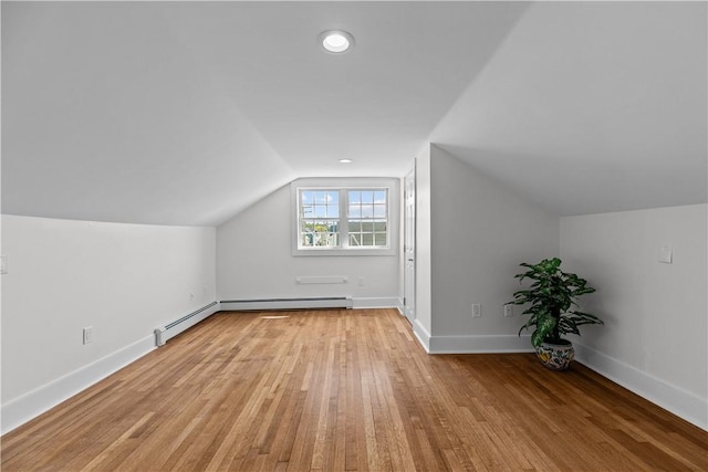 621 Thames St Unit C, Newport, RI 02840 - additional living space featuring lofted ceiling and wood finished floors