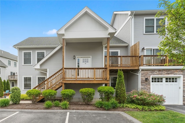 6 Jupiter Ln Unit B, Richmond, RI 02898 - view of property with board and batten siding and uncovered parking
