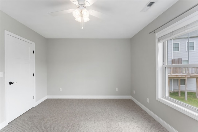 6 Jupiter Ln Unit B, Richmond, RI 02898 - spare room featuring light colored carpet and a ceiling fan
