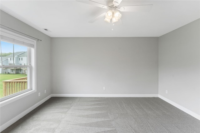 6 Jupiter Ln Unit B, Richmond, RI 02898 - carpeted spare room with a ceiling fan and baseboards