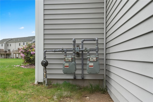 6 Jupiter Ln Unit B, Richmond, RI 02898 - exterior view of gas meter and a residential view