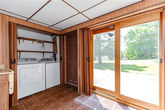 14 Meadow View Dr, Smithfield, RI 02917 - laundry room with washer and clothes dryer and plenty of natural light