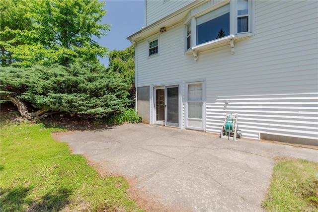14 Meadow View Dr, Smithfield, RI 02917 - rear view of property featuring a patio