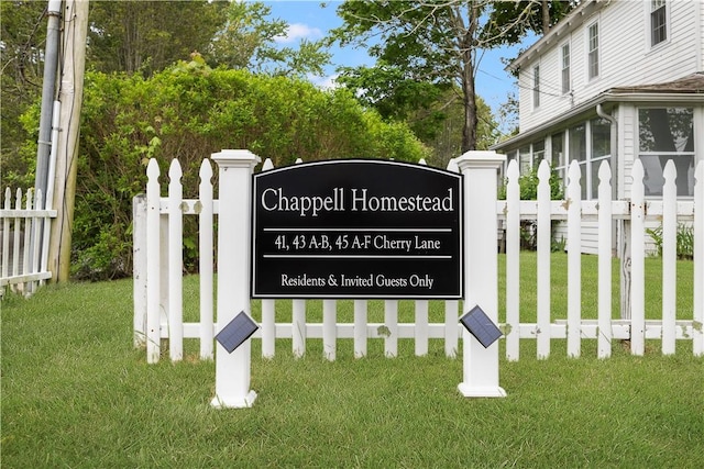 43 Cherry Ln Unit B, South Kingstown, RI 02879 - view of community sign