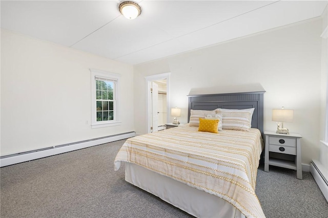 43 Cherry Ln Unit B, South Kingstown, RI 02879 - bedroom featuring carpet flooring and a baseboard heating unit