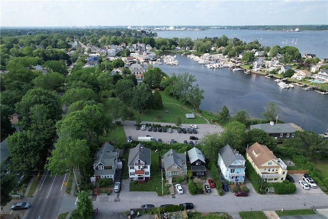19 Remington St, Warwick, RI 02888 - aerial view of property's location featuring a nearby body of water and nearby suburban area
