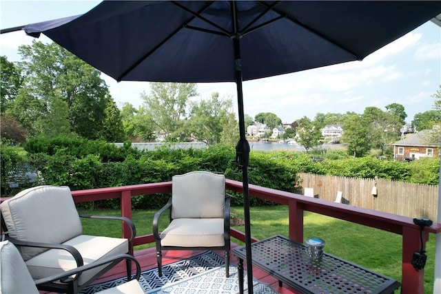 19 Remington St, Warwick, RI 02888 - deck with a water view