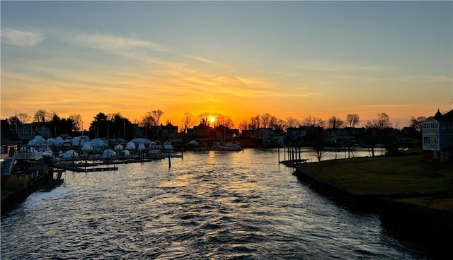 19 Remington St, Warwick, RI 02888 - water view featuring a dock