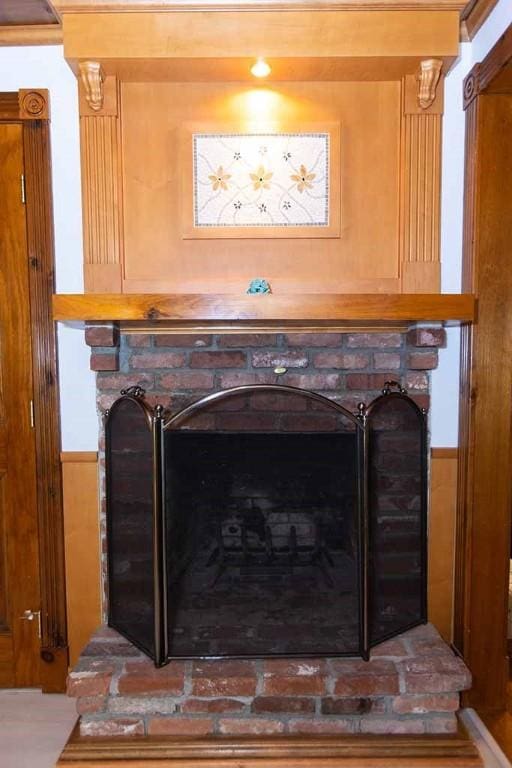 30 Karen Ann Dr, Smithfield, RI 02917 - detailed view of a fireplace