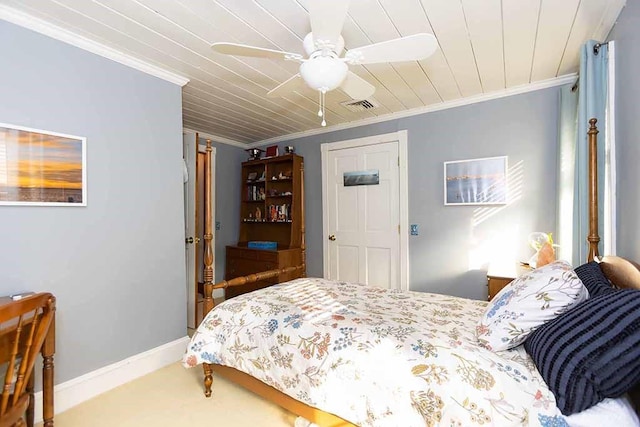 30 Karen Ann Dr, Smithfield, RI 02917 - bedroom with crown molding, ceiling fan, and carpet