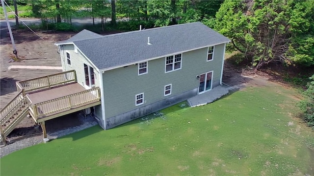 112 Cranberry Ridge Rd, Glocester, RI 02857 - aerial view of property and surrounding area