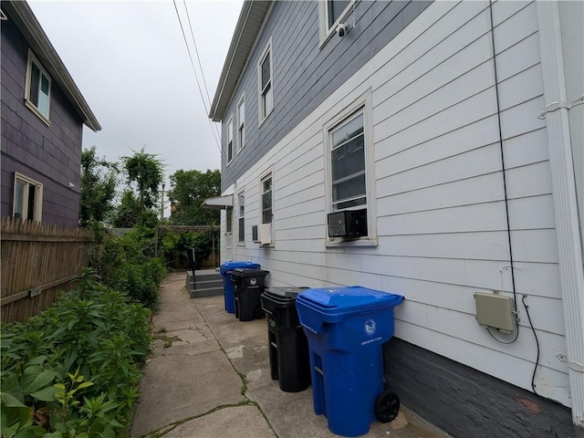 60 Sherman St, Pawtucket, RI 02860 - view of side of property featuring cooling unit