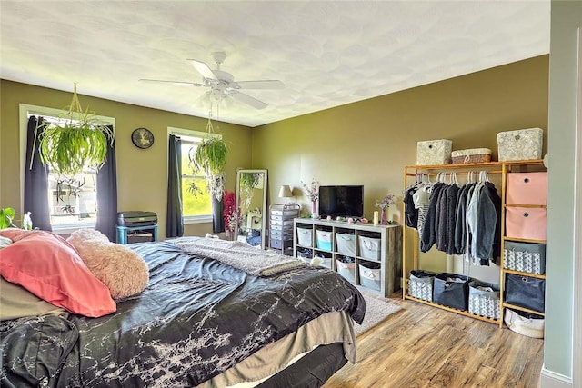 827 Anthony Rd, Portsmouth, RI 02871 - bedroom featuring wood finished floors and ceiling fan