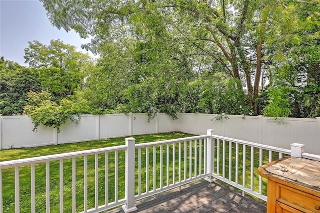 827 Anthony Rd, Portsmouth, RI 02871 - deck featuring a fenced backyard