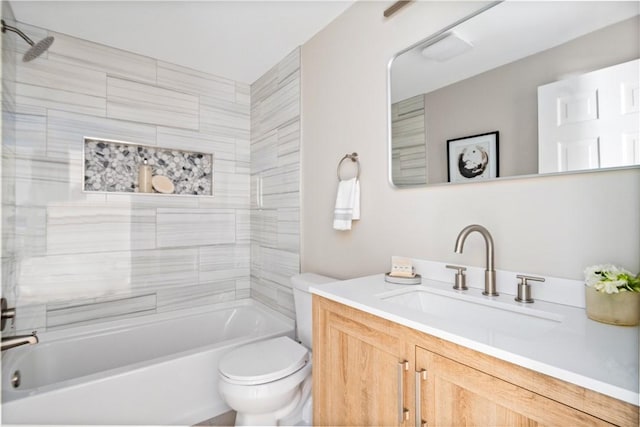 60 Webb Ave, Warwick, RI 02889 - bathroom with vanity and washtub / shower combination
