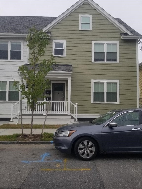 28 Portland St, Providence, RI 02907 - townhome / multi-family property featuring a shingled roof
