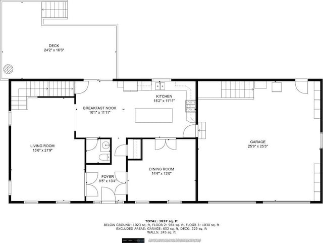 31 Wickaboxet Dr, West Greenwich, RI 02817 - view of property floor plan