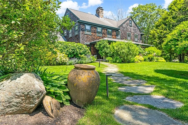 1049 Matunuck Schoolhouse Rd, South Kingstown, RI 02879 - view of grassy yard