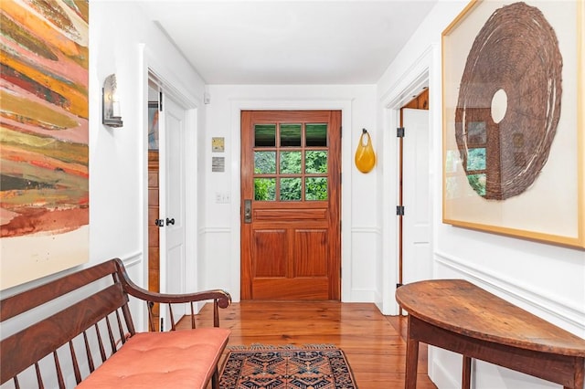 1049 Matunuck Schoolhouse Rd, South Kingstown, RI 02879 - foyer entrance with wood finished floors