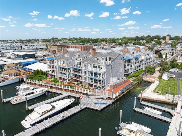 31 Coddington Unit 24, Newport, RI 02840 - aerial view of a large body of water