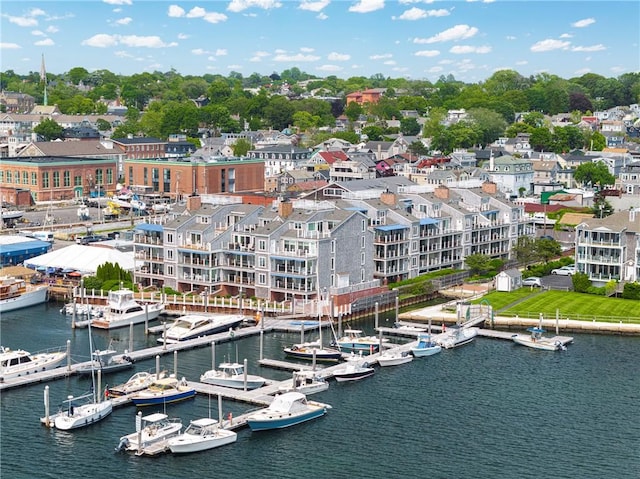 31 Coddington Unit 24, Newport, RI 02840 - drone / aerial view of a large body of water