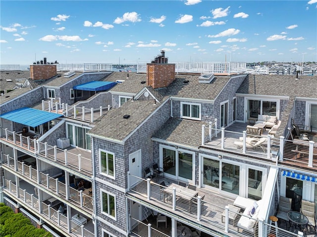 31 Coddington Unit 24, Newport, RI 02840 - drone / aerial view