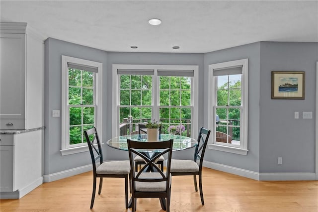 6 Jasons Grant Dr, Cumberland, RI 02864 - dining space featuring plenty of natural light and light wood-type flooring