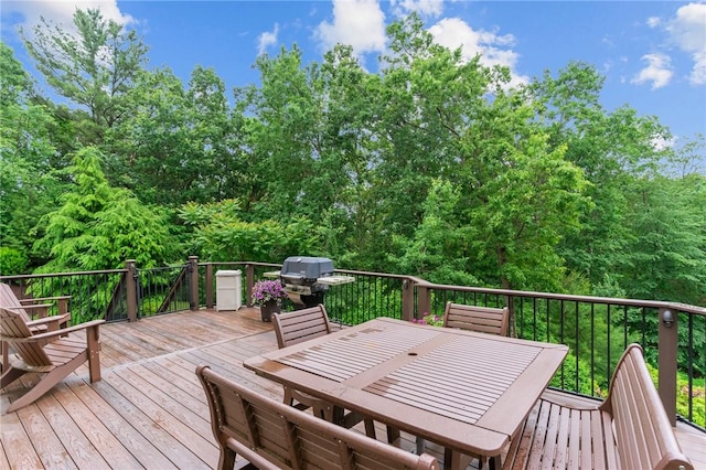 6 Jasons Grant Dr, Cumberland, RI 02864 - deck featuring grilling area and outdoor dining area