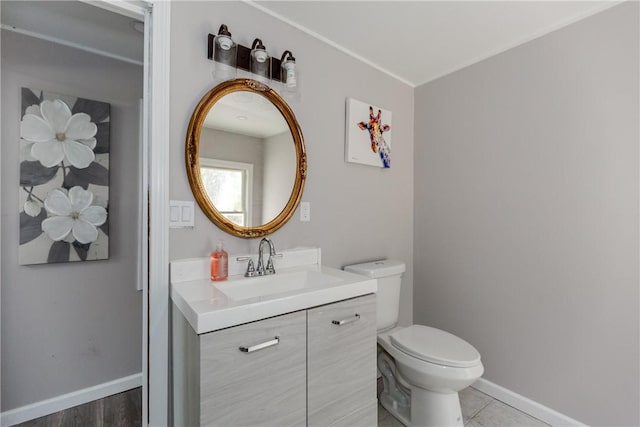 56 Park Ln, Coventry, RI 02816 - bathroom featuring vanity and toilet