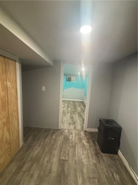 34 Lewis St, Central Falls, RI 02863 - hallway with wood finished floors