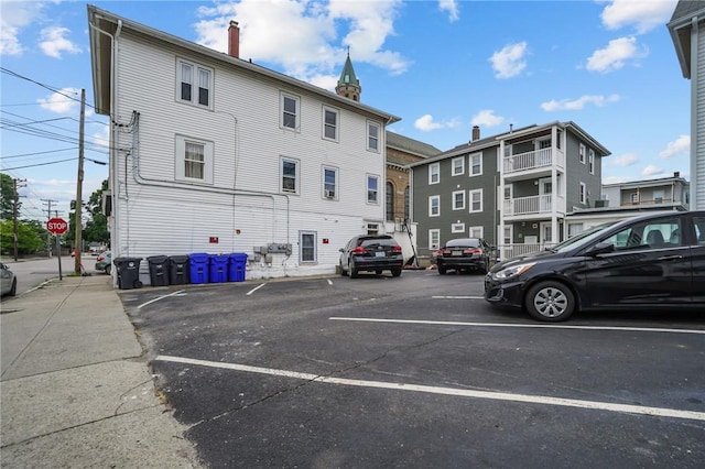 76 Slater St, Pawtucket, RI 02860 - view of uncovered parking lot
