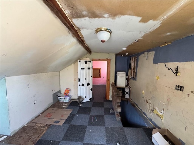 965 Main St, Hopkinton, RI 02832 - additional living space with tile patterned floors and lofted ceiling
