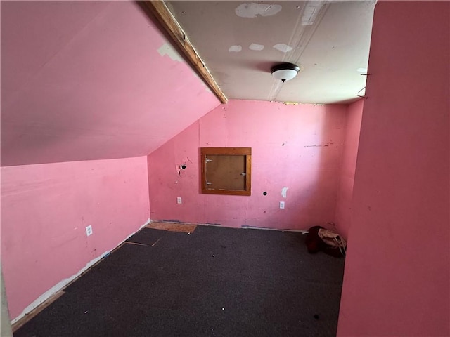 965 Main St, Hopkinton, RI 02832 - additional living space with lofted ceiling and carpet flooring