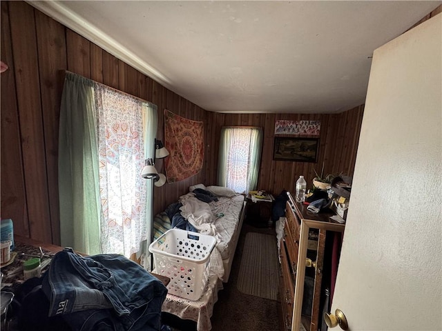 965 Main St, Hopkinton, RI 02832 - bedroom featuring wood walls