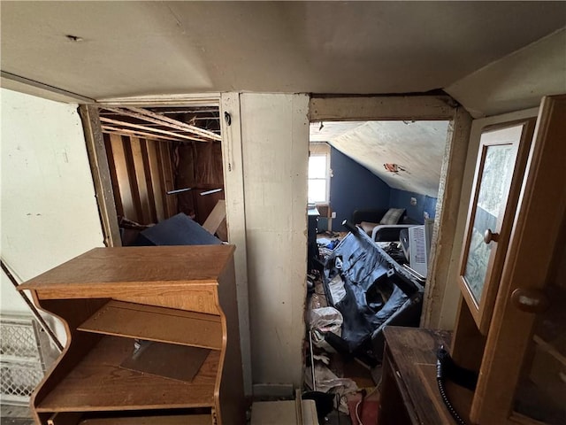 965 Main St, Hopkinton, RI 02832 - misc room with lofted ceiling