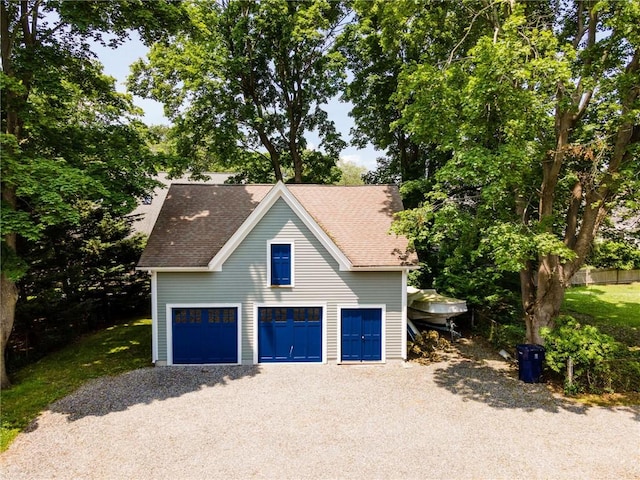 34 Pleasant St, North Kingstown, RI 02852 - view of detached garage