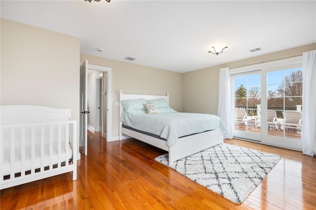 81 S Pier Rd, Narragansett, RI 02882 - bedroom featuring access to outside and wood finished floors