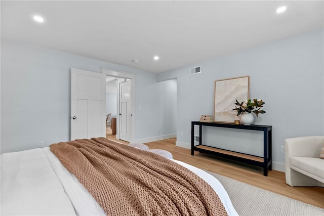 420 Long Hwy, Little Compton, RI 02837 - bedroom with light wood finished floors and recessed lighting
