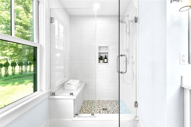 420 Long Hwy, Little Compton, RI 02837 - bathroom with a shower stall