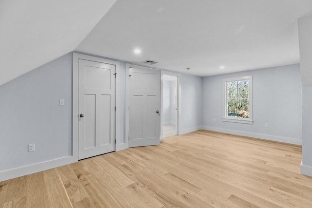 420 Long Hwy, Little Compton, RI 02837 - bonus room with light wood-style flooring, recessed lighting, and lofted ceiling