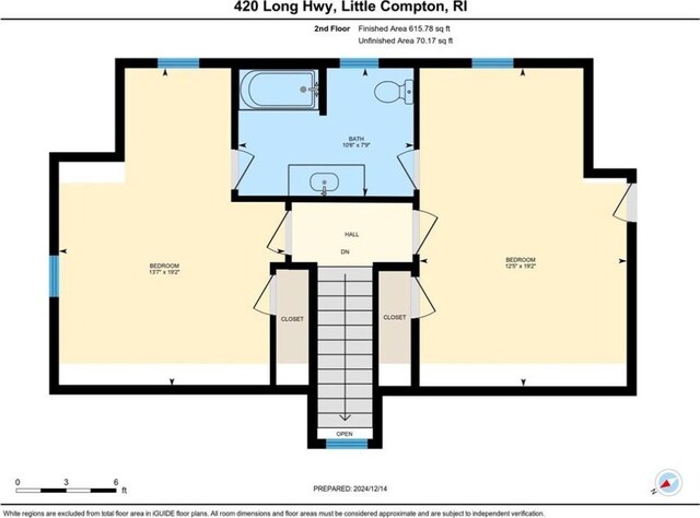 420 Long Hwy, Little Compton, RI 02837 - view of property floor plan