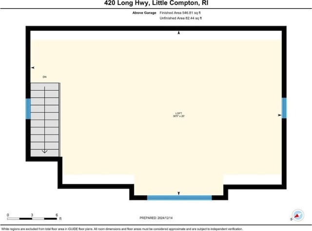 420 Long Hwy, Little Compton, RI 02837 - view of floor plan / room layout