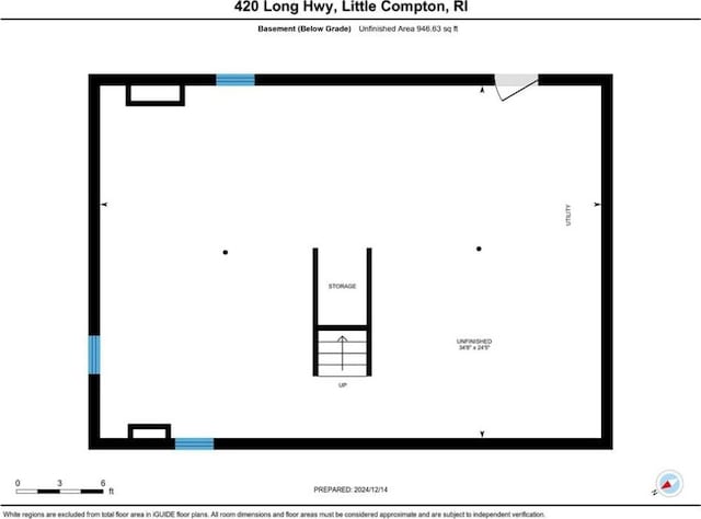420 Long Hwy, Little Compton, RI 02837 - view of floor plan / room layout