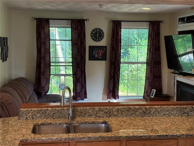 40 Anthony Rd, Foster, RI 02825 - kitchen featuring light stone countertops