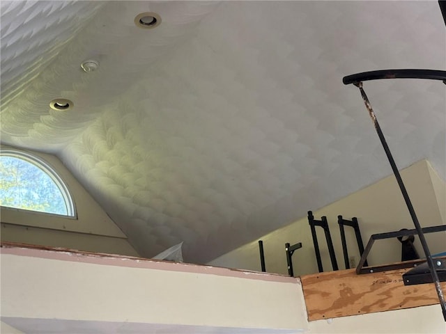 40 Anthony Rd, Foster, RI 02825 - staircase with vaulted ceiling