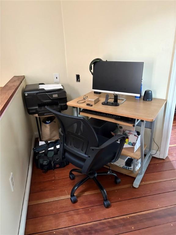40 Anthony Rd, Foster, RI 02825 - office with wood-type flooring