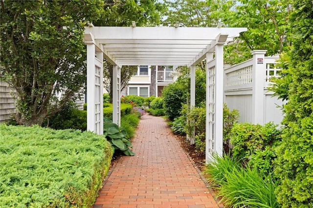 20 Narragansett Ave Unit 404, Narragansett, RI 02882 - view of home's community with a pergola