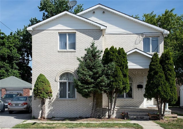 179 Wallace St, Providence, RI 02909 - view of front of home with brick siding