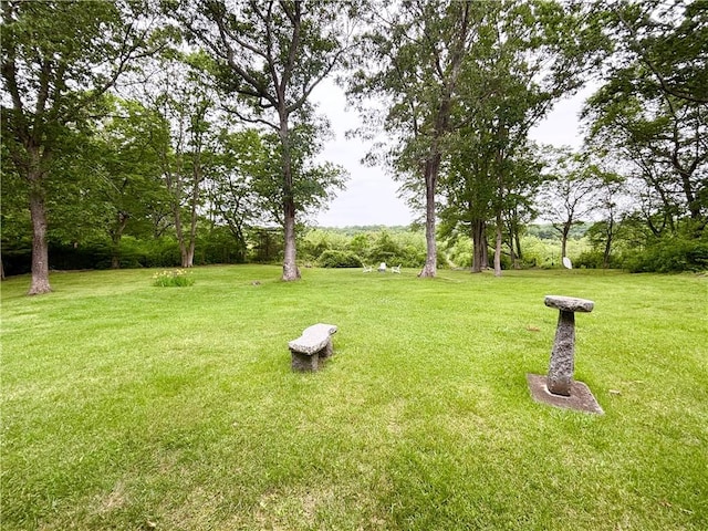 10 Lakeside Dr, Charlestown, RI 02813 - view of green lawn